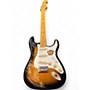 Used 2017 Squier Classic Vibe 1950S Stratocaster 2 Tone Sunburst Solid Body Electric Guitar 2 Tone Sunburst
