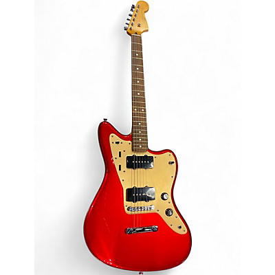 Used 2017 Squier Jazzmaster Deluxe ST Candy Cola Solid Body Electric Guitar