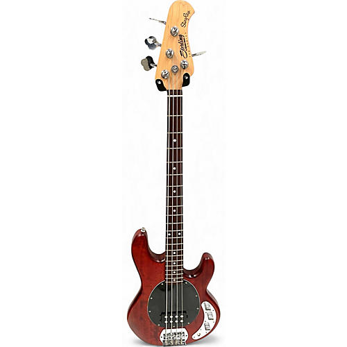 Sterling by Music Man Used 2017 Sterling By Music Man Stingray Ray4 Walnut Electric Bass Guitar Walnut