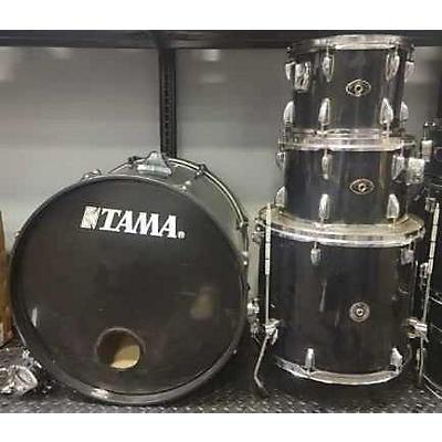 Used 2017 TAMA 4 piece Swingstar Black Drum Kit