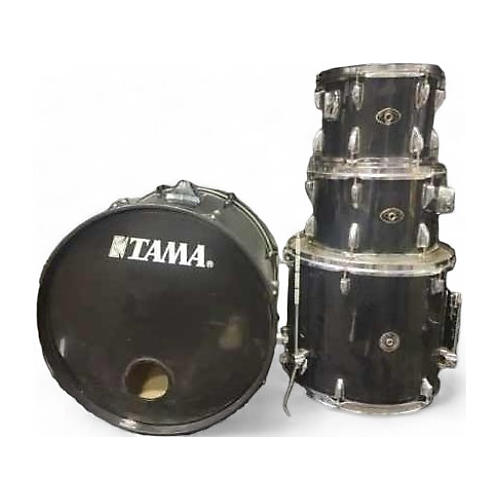 TAMA Used 2017 TAMA 4 piece Swingstar Black Drum Kit Black