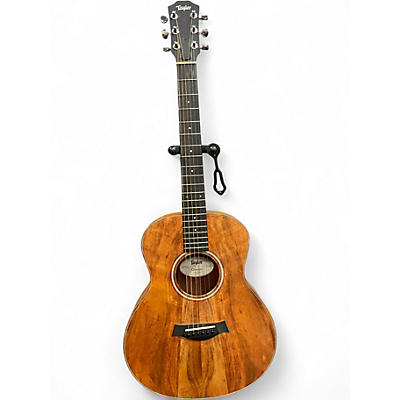 Used 2017 Taylor GS Mini-e Koa Natural Acoustic Electric Guitar
