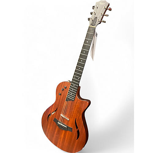 Used 2017 Taylor T5Z Classic Mahogany Acoustic Electric Guitar Mahogany