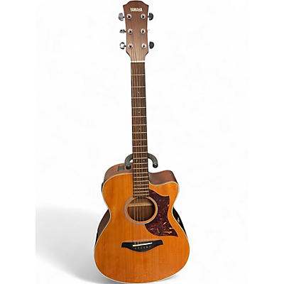 Used 2017 Yamaha AC1M Natural Acoustic Electric Guitar