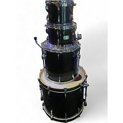 Canopus Used 2018 Canopus 4 Piece yaiba Black Drum Kit