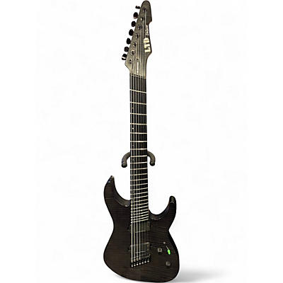 Used 2018 ESP LTD M1007MS Trans Black Solid Body Electric Guitar