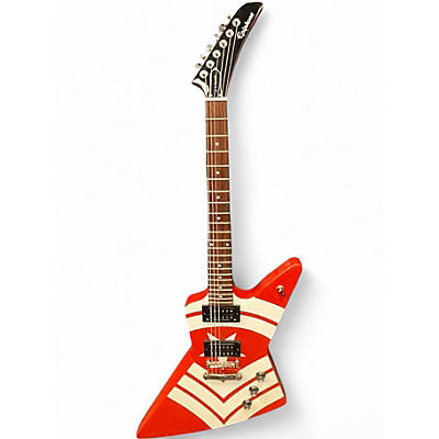 Used 2018 Epiphone  Jason Hook M4 Custom Graphic Solid Body Electric Guitar