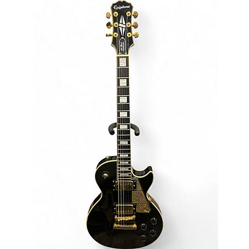 Epiphone Used 2018 Epiphone Les Paul Custom Pro Black Solid Body Electric Guitar Black