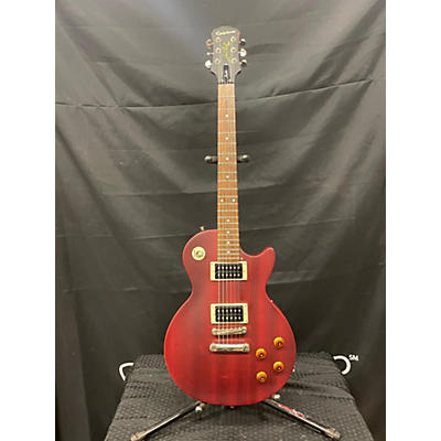 Epiphone Used 2018 Epiphone Les Paul Studio Red Solid Body Electric Guitar