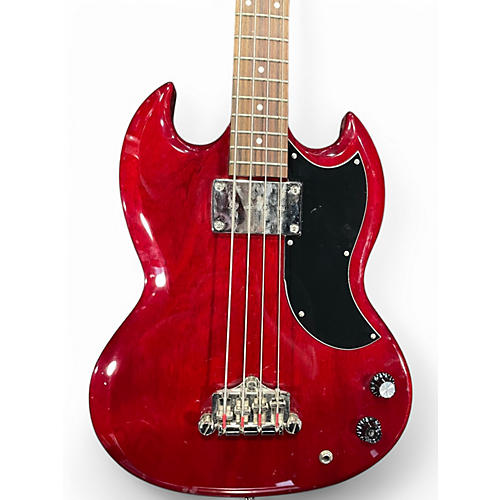Used 2018 Epiphone SG BASS Cherry Electric Bass Guitar Cherry