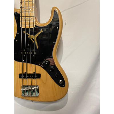 Fender Used 2018 Fender 1975 Reissue Jazz Bass Natural Electric Bass Guitar