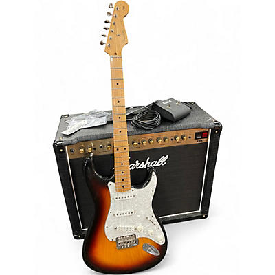 Used 2018 Fender 50S CLASSIC PLAYER STRAT MN SHG 2 Color Sunburst Solid Body Electric Guitar