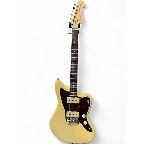 Used 2018 Fender AMERICAN PERFORMER JAZZMASTER Antique White Solid Body Electric Guitar Antique White