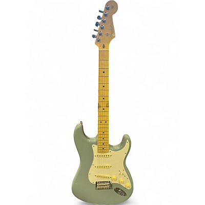 Used 2018 Fender AMERICAN PRO STRATOCASTER SONIC GRAY Solid Body Electric Guitar