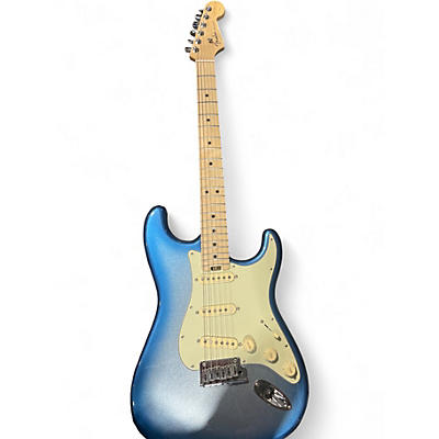 Used 2018 Fender American Elite Stratocaster Blue Sunburst Solid Body Electric Guitar