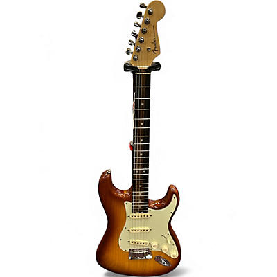 Used 2018 Fender American Elite Stratocaster Tobacco Sunburst Solid Body Electric Guitar