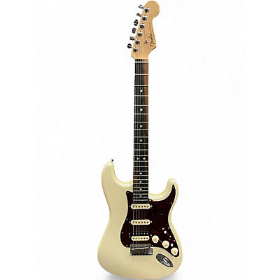 Used 2018 Fender American Elite Stratocaster White Solid Body Electric Guitar