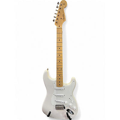 Used 2018 Fender American Original 50s Stratocaster Alpine White Solid Body Electric Guitar