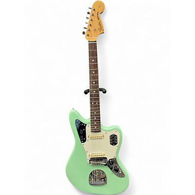 Used 2018 Fender American Original 60s Jaguar Surf Green Solid Body Electric Guitar