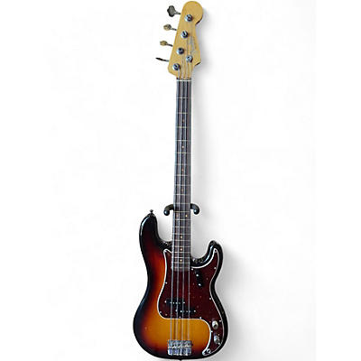 Used 2018 Fender American Original 60s Precision Bass 3 Color Sunburst Electric Bass Guitar