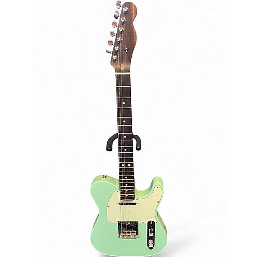 Used 2018 Fender American Professional Telecaster Rosewood Neck Surf Greenus Solid Body Electric Guitar Surf Greenus