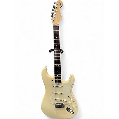 Used 2018 Fender Artist Series Jeff Beck Stratocaster Classic White Solid Body Electric Guitar