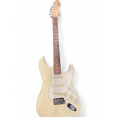 Fender Used 2018 Fender Artist Series Jeff Beck Stratocaster Olympic White Solid Body Electric Guitar