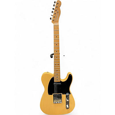 Used 2018 Fender Classic Player Baja Telecaster Butterscotch Solid Body Electric Guitar