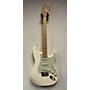 Used Fender Used 2018 Fender Deluxe Roadhouse Stratocaster Olympic White Solid Body Electric Guitar Olympic White