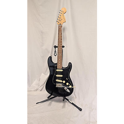 Used 2018 Fender Deluxe Stratocaster Black Solid Body Electric Guitar