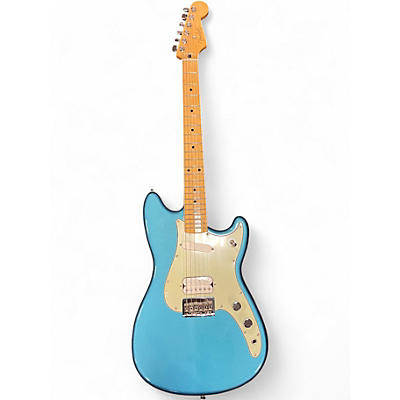 Used 2018 Fender Duo Sonic HS Lake Placid Blue Solid Body Electric Guitar