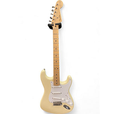 Fender Used 2018 Fender Eric Clapton Stratocaster Olympic White Solid Body Electric Guitar