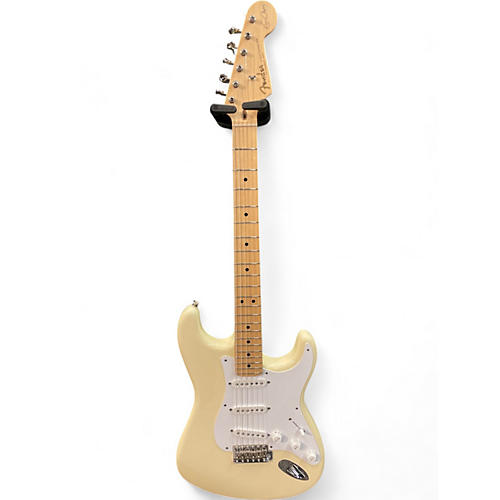 Fender Used 2018 Fender Eric Clapton Stratocaster Olympic White Solid Body Electric Guitar Olympic White