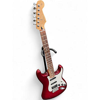 Used 2018 Fender FSR Player Stratocaster HSS Candy Red Burst Solid Body Electric Guitar