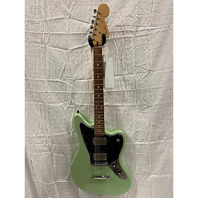 Fender Used 2018 Fender Jaguar HH Metallic Green Solid Body Electric Guitar