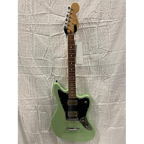 Fender Used 2018 Fender Jaguar HH Metallic Green Solid Body Electric Guitar Metallic Green