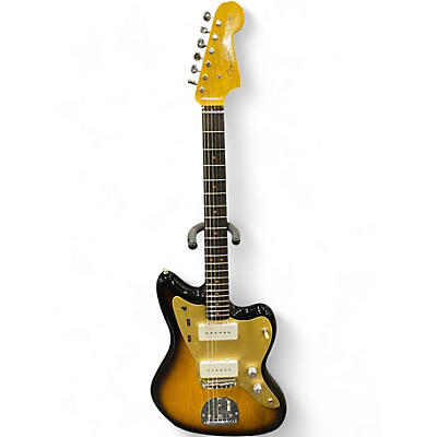 Used 2018 Fender Limited Edition USA 60th Anniversary 1958 Jazzmaster 2 Tone Sunburst Solid Body Electric Guitar