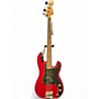 Used 2018 Fender Nate Mendel Precision Bass Candy Apple Red Electric Bass Guitar Candy Apple Red
