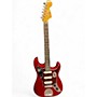 Used 2018 Fender PARALLEL UNIVERSE JAGUAR STRAT Candy Apple Red Solid Body Electric Guitar Candy Apple Red