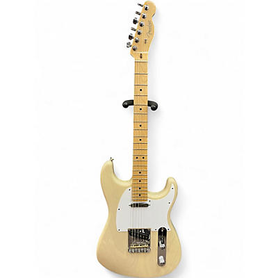 Used 2018 Fender  Parallel Universe Series Whiteguard Strat  Vintage Blonde Solid Body Electric Guitar