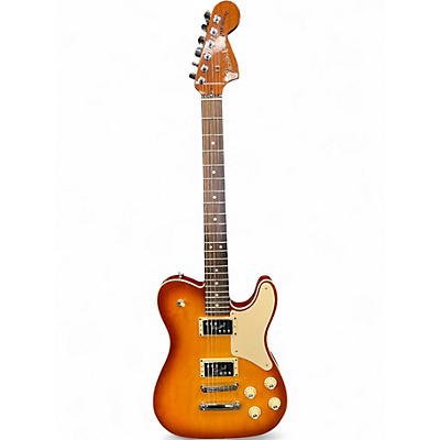 Used 2018 Fender  Parallel universe Troublemaker telecaster ice tea burst Solid Body Electric Guitar