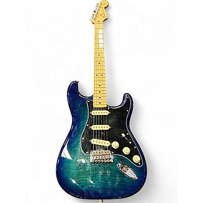 Used 2018 Fender Player Stratocaster Blue Burst Solid Body Electric Guitar