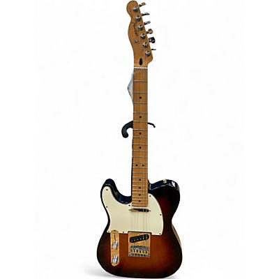 Used 2018 Fender Player Stratocaster Left Handed 2 Color Sunburst Solid Body Electric Guitar