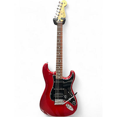 Used 2018 Fender STD STRAT HSS  CINDER RED BURST Solid Body Electric Guitar