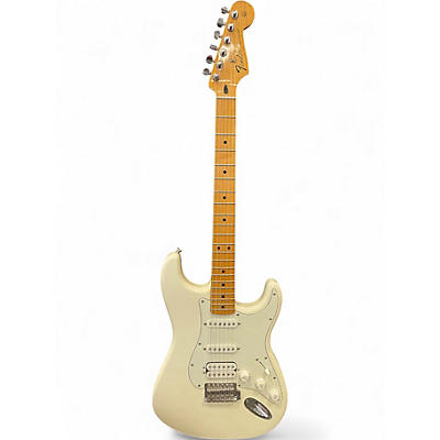 Used 2018 Fender Standard Stratocaster HSS Arctic White Solid Body Electric Guitar