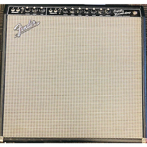 Fender Used 2018 Fender Vintage Reissue 1965 Super Reverb 4x10 Tube Guitar Combo Amp