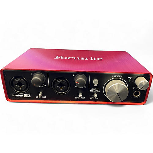 Used 2018 Focusrite 2I2 Audio Interface