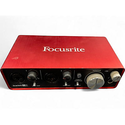 Used 2018 Focusrite Scarlett 2i2 Gen 2 Audio Interface