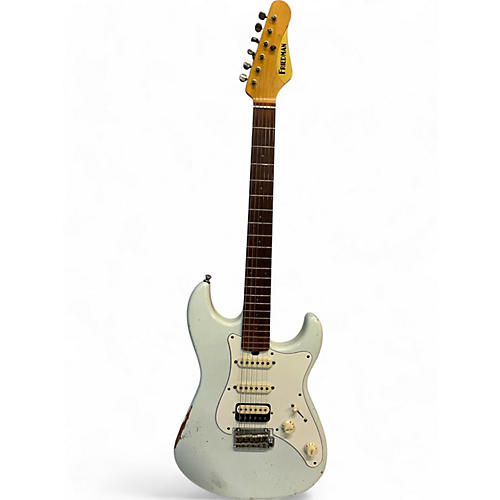 Friedman Used 2018 Friedman VINTAGE S 2018 Vintage White Solid Body Electric Guitar Vintage White