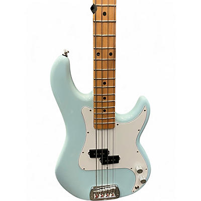 Used 2018 G&L LB100 Sonic Blue Electric Bass Guitar